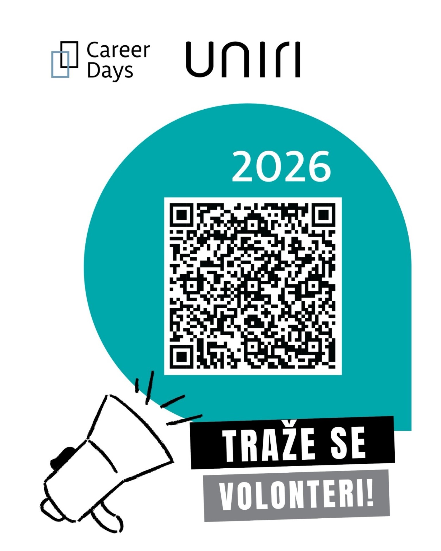 UNIRI Career Days – Poziv volonterima