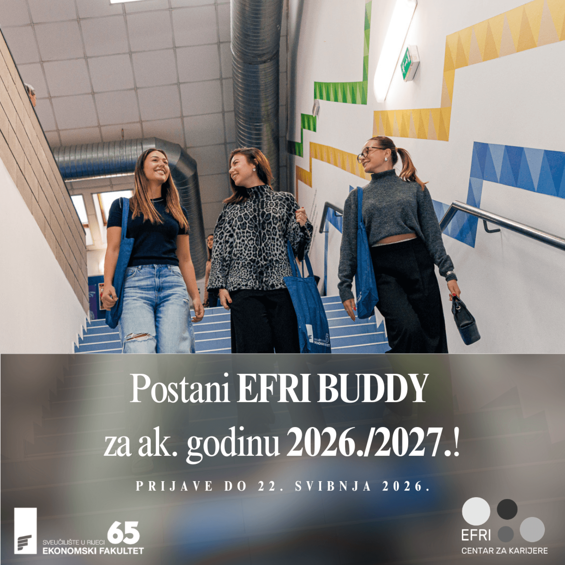 EFRI buddy projekt – otvorene prijave za generaciju ak. godine 2026./2027.!